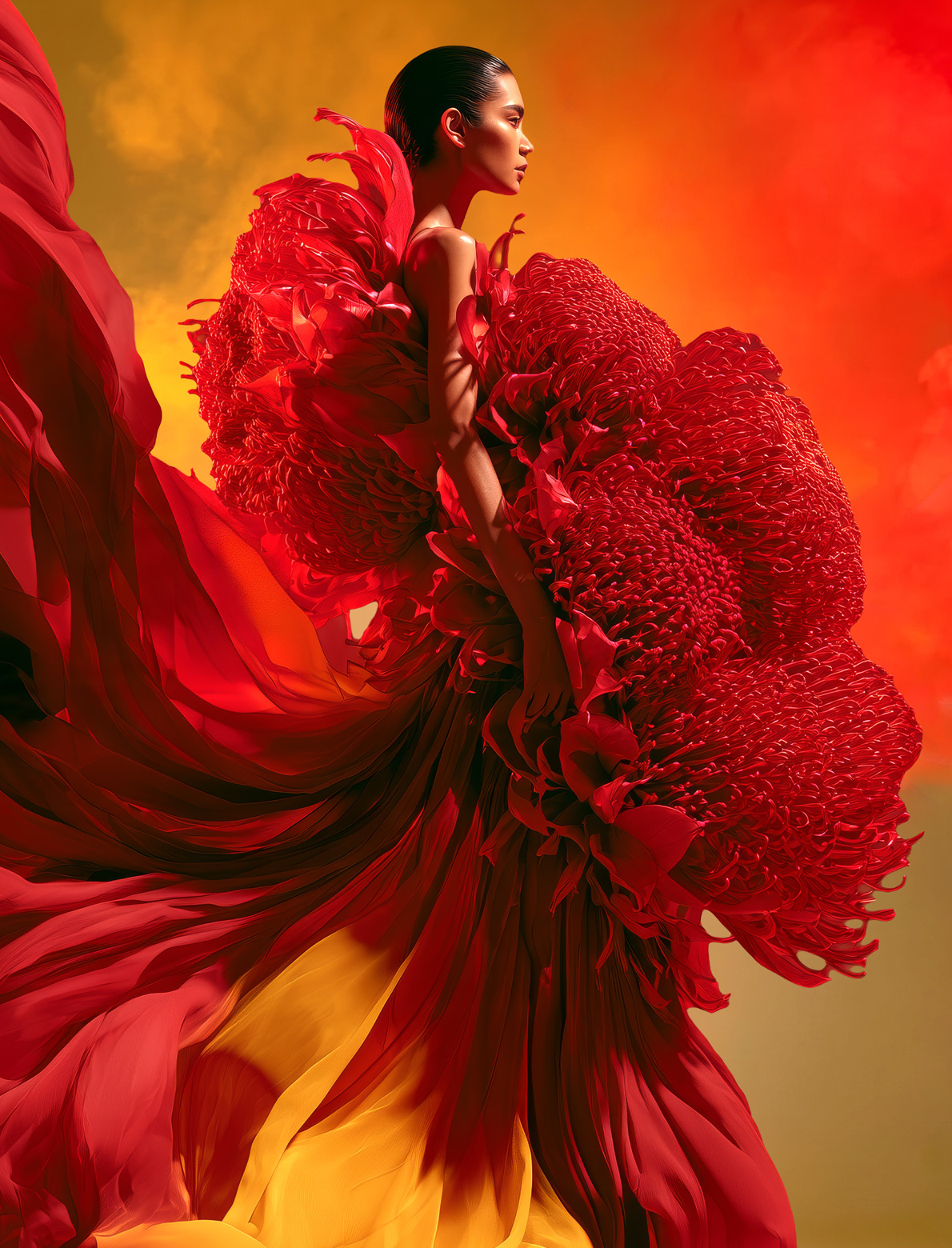 Warratah Blooming